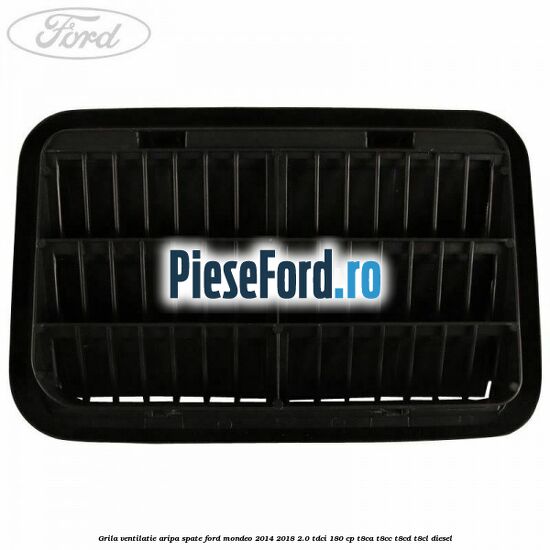 Grila ventilatie aripa spate Ford Mondeo 2014-2018 2.0 TDCi 180 cp T8CA, T8CC, T8CD, T8CL diesel