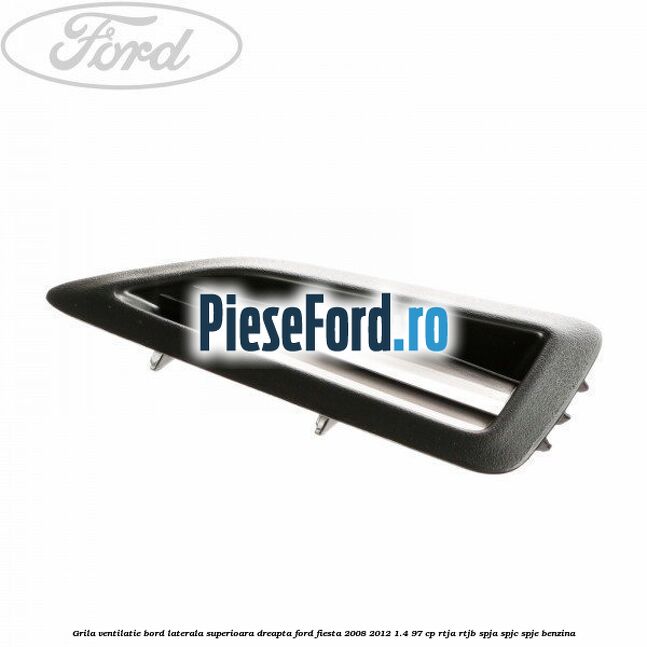 Grila ventilatie bord laterala superioara dreapta Ford Fiesta 2008-2012 1.4 97 cp