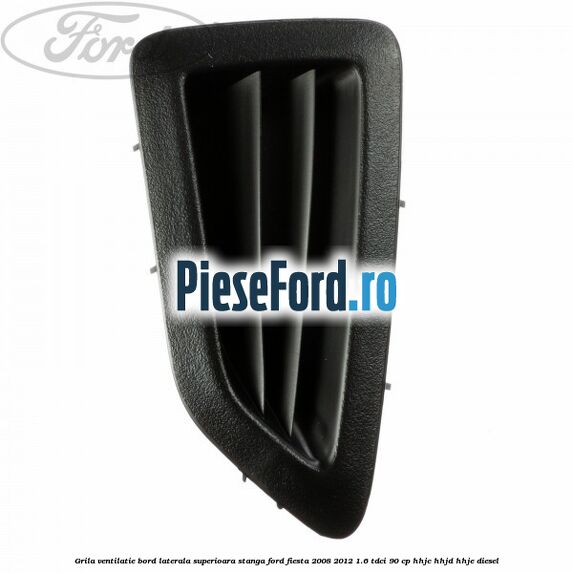 Grila ventilatie bord laterala superioara stanga Ford Fiesta 2008-2012 1.6 TDCi 90 cp HHJC, HHJD, HHJE diesel