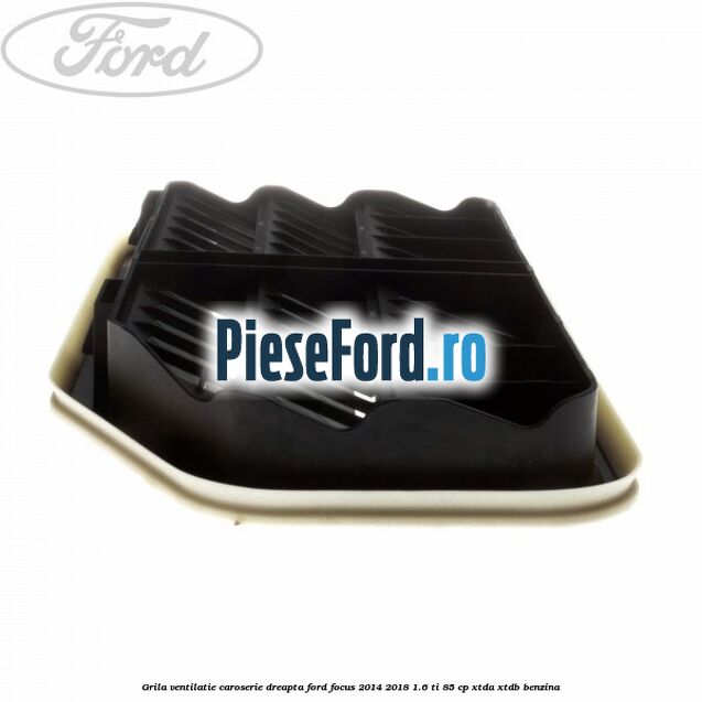 Grila ventilatie caroserie, dreapta Ford Focus 2014-2018 1.6 Ti 85 cp XTDA, XTDB benzina