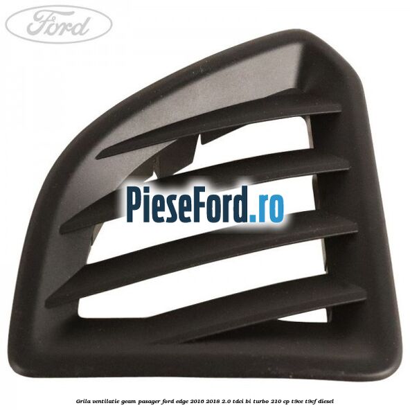Grila ventilatie geam pasager Ford Edge 2016-2018 2.0 TDCi Bi-Turbo 210 cp T9CE, T9CF diesel