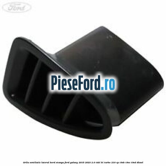Grila ventilatie lateral bord stanga Ford Galaxy 2015-2023 2.0 TDCi BI-Turbo 210 cp T9CB, T9CC, T9CD diesel