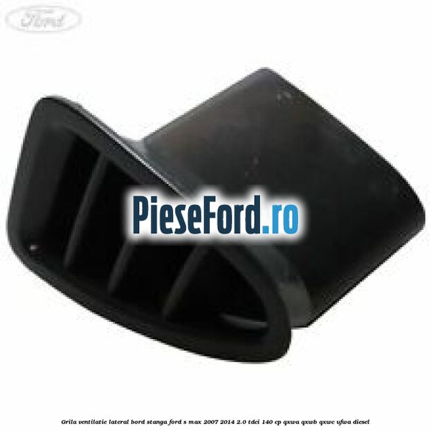 Grila ventilatie lateral bord stanga Ford S-Max 2007-2014 2.0 TDCi 140 cp QXWA, QXWB, QXWC, UFWA diesel