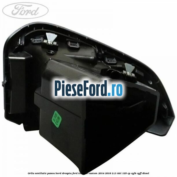 Grila ventilatie panou bord dreapta Ford Tourneo Custom 2014-2018 2.2 TDCi 125 cp CYF4, CYFF diesel