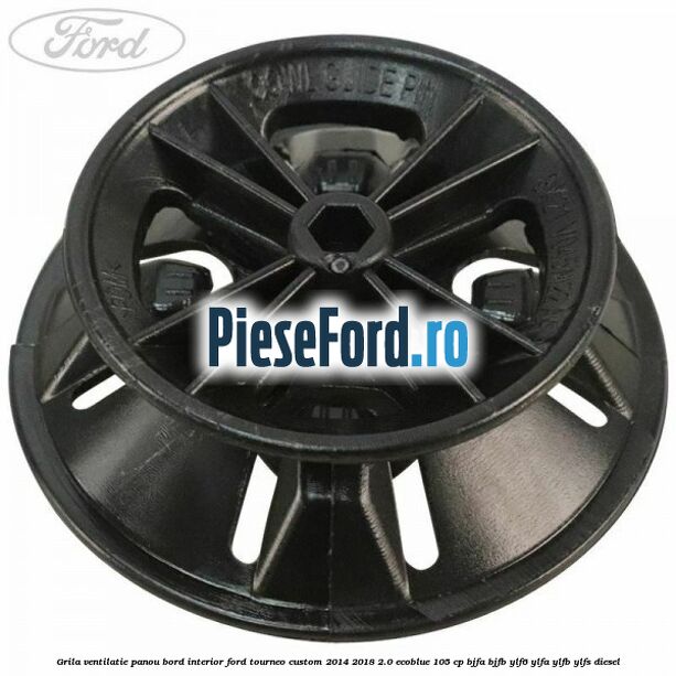 Grila ventilatie panou bord interior Ford Tourneo Custom 2014-2018 2.0 EcoBlue 105 cp Grila ventilatie panou bord interior Ford Tourneo Custom 2014-2018 2.0 EcoBlue 105 cp BJFA, BJFB, YLF6, YLFA, YLFB, YLFS diesel