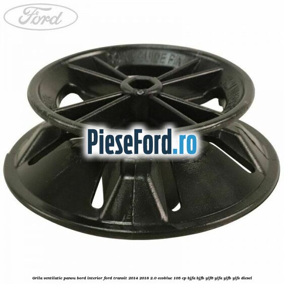 Grila ventilatie panou bord interior Ford Transit 2014-2018 2.0 EcoBlue 105 cp Grila ventilatie panou bord interior Ford Transit 2014-2018 2.0 EcoBlue 105 cp BJFA, BJFB, YLF6, YLFA, YLFB, YLFS diesel