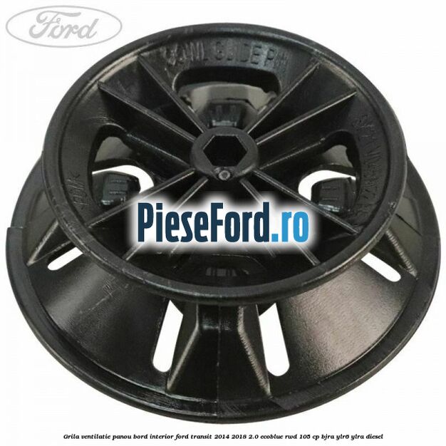 Grila ventilatie panou bord interior Ford Transit 2014-2018 2.0 EcoBlue RWD 105 cp Grila ventilatie panou bord interior Ford Transit 2014-2018 2.0 EcoBlue RWD 105 cp BJRA, YLR6, YLRA diesel
