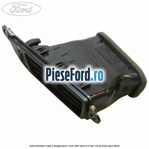 Grila ventilatie stalp B dreapta Ford S-Max 2007-2014 2.0 TDCi 115 cp