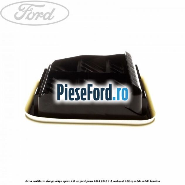 Grila ventilatie stanga aripa spate 4/5 usi Ford Focus 2014-2018 1.5 EcoBoost 182 cp M9DA, M9DB benzina