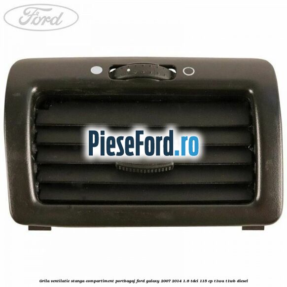 Grila ventilatie stanga compartiment portbagaj Ford Galaxy 2007-2014 1.6 TDCi 115 cp T1WA, T1WB diesel