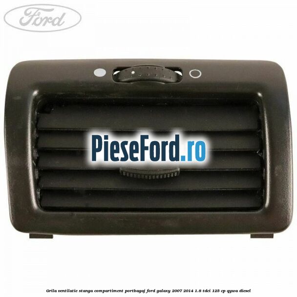 Grila ventilatie stanga compartiment portbagaj Ford Galaxy 2007-2014 1.8 TDCi 125 cp QYWA diesel
