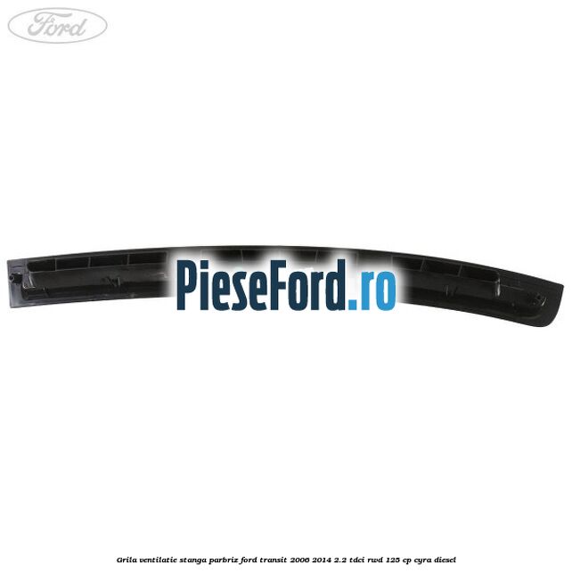 Grila ventilatie stanga parbriz Ford Transit 2006-2014 2.2 TDCi RWD 125 cp CYRA diesel