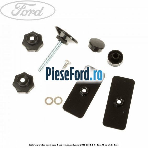 Grilaj separator portbagaj 5 usi combi Ford Focus 2011-2014 2.0 TDCi 136 cp UKDB diesel