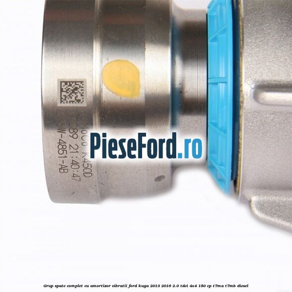 Grup spate, complet cu amortizor vibratii Ford Kuga 2013-2016 2.0 TDCi 4x4 150 cp T7MA, T7MB diesel