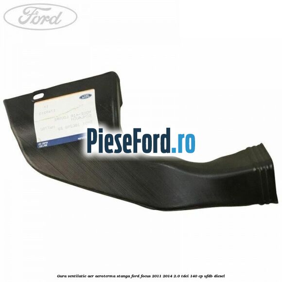 Gura ventilatie aer aeroterma stanga Ford Focus 2011-2014 2.0 TDCi 140 cp UFDB diesel