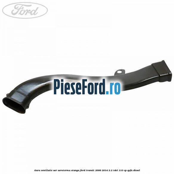 Gura ventilatie aer aeroterma stanga Ford Transit 2006-2014 2.2 TDCi 110 cp Gura ventilatie aer aeroterma stanga Ford Transit 2006-2014 2.2 TDCi 110 cp QVFA diesel