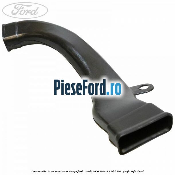 Gura ventilatie aer aeroterma stanga Ford Transit 2006-2014 3.2 TDCi 200 cp SAFA, SAFB diesel