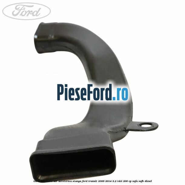 Gura ventilatie aer aeroterma stanga Ford Transit 2006-2014 3.2 TDCi 200 cp SAFA, SAFB diesel