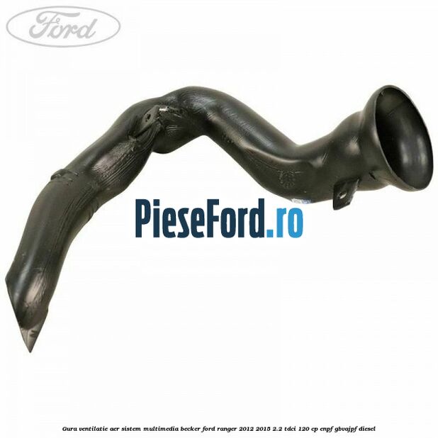 Gura ventilatie aer sistem multimedia Becker Ford Ranger 2012-2015 2.2 TDCi 120 cp ENPF, GBVAJPF diesel