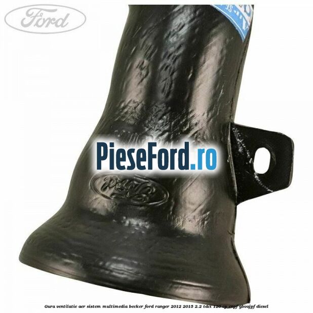 Gura ventilatie aer sistem multimedia Becker Ford Ranger 2012-2015 2.2 TDCi 120 cp ENPF, GBVAJPF diesel