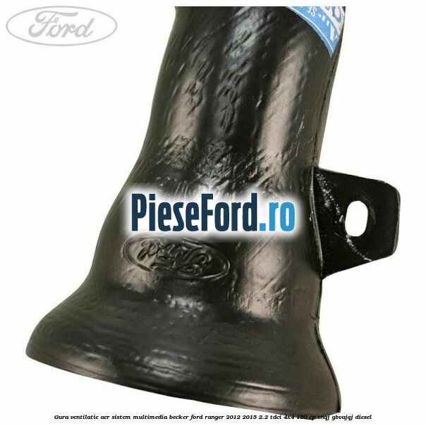 Gura ventilatie aer sistem multimedia Becker Ford Ranger 2012-2015 2.2 TDCi 4x4 150 cp ENQJ, GBVAJQJ diesel