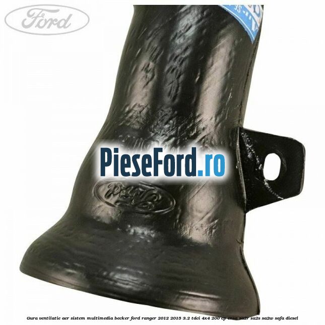 Gura ventilatie aer sistem multimedia Becker Ford Ranger 2012-2015 3.2 TDCi 4x4 200 cp ENSA, SA2R, SA2S, SA2W, SAFA diesel