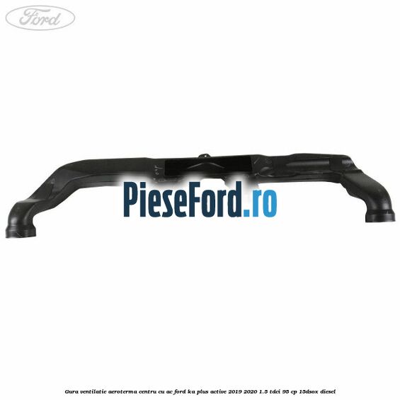 Gura ventilatie aeroterma centru cu AC Ford Ka plus Active 2019-2020 1.5 TDCI 95 cp 15DSOX diesel