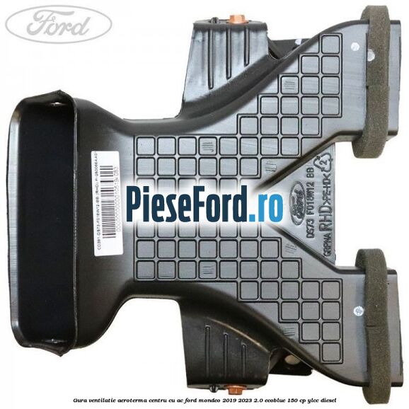 Gura ventilatie aeroterma centru cu AC Ford Mondeo 2019-2023 2.0 EcoBlue 150 cp YLCC diesel