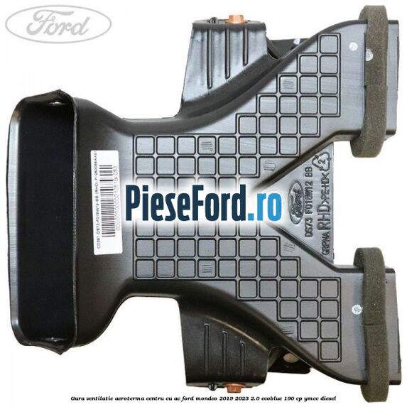 Gura ventilatie aeroterma centru cu AC Ford Mondeo 2019-2023 2.0 EcoBlue 190 cp YMCC diesel
