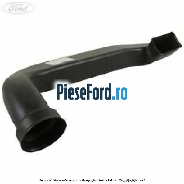 Gura ventilatie aeroterma centru dreapta Ford Fusion 1.4 TDCi 68 cp F6JA, F6JB diesel