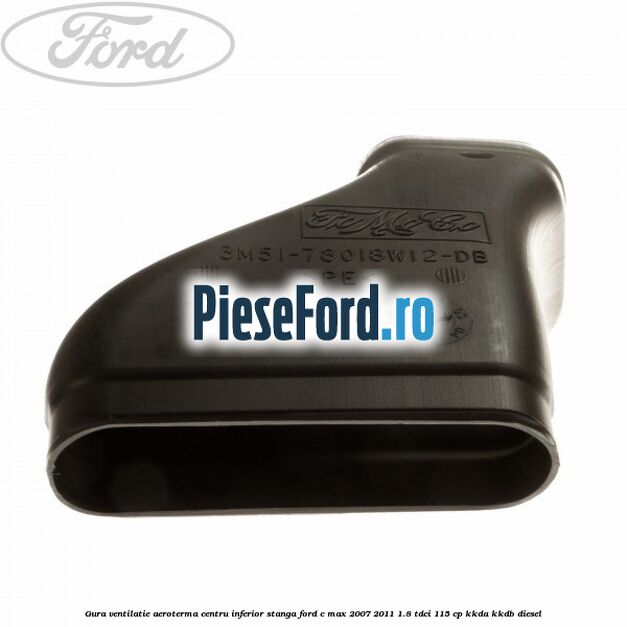 Gura ventilatie aeroterma centru inferior stanga Ford C-Max 2007-2011 1.8 TDCi 115 cp Gura ventilatie aeroterma centru inferior stanga Ford C-Max 2007-2011 1.8 TDCi 115 cp KKDA, KKDB diesel