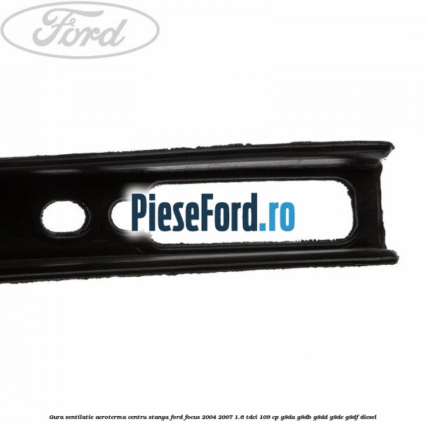 Gura ventilatie aeroterma centru stanga Ford Focus 2004-2007 1.6 TDCi 109 cp G8DA, G8DB, G8DD, G8DE, G8DF diesel