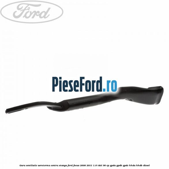 Gura ventilatie aeroterma centru stanga Ford Focus 2008-2011 1.6 TDCi 90 cp GPDA, GPDB, GPDC, HHDA, HHDB diesel