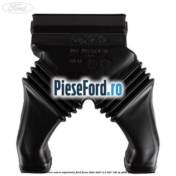 Gura ventilatie aeroterma centru superioara Ford Focus 2004-2007 2.0 TDCi 136 cp G6DA, G6DB, G6DD, G6DG diesel