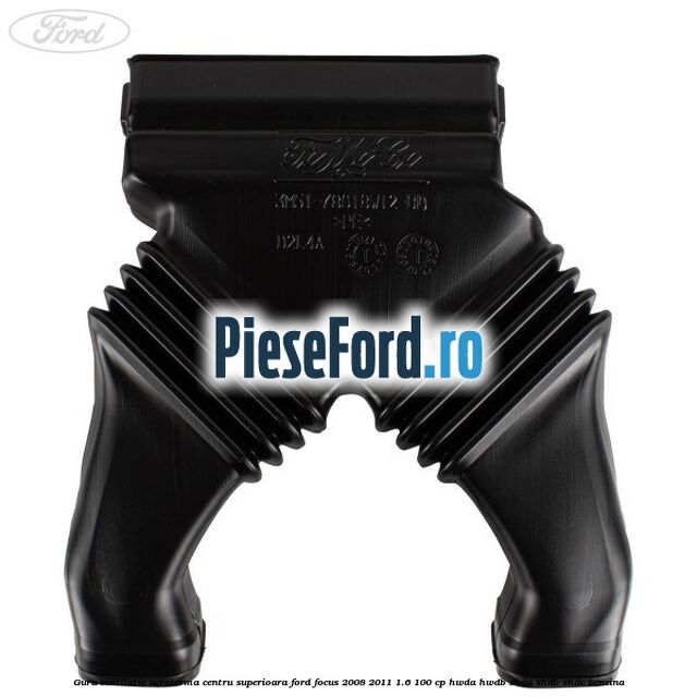 Gura ventilatie aeroterma centru superioara Ford Focus 2008-2011 1.6 100 cp HWDA, HWDB, SHDA, SHDB, SHDC benzina