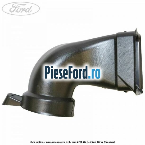 Gura ventilatie aeroterma dreapta Ford S-Max 2007-2014 1.8 TDCi 100 cp FFWA diesel