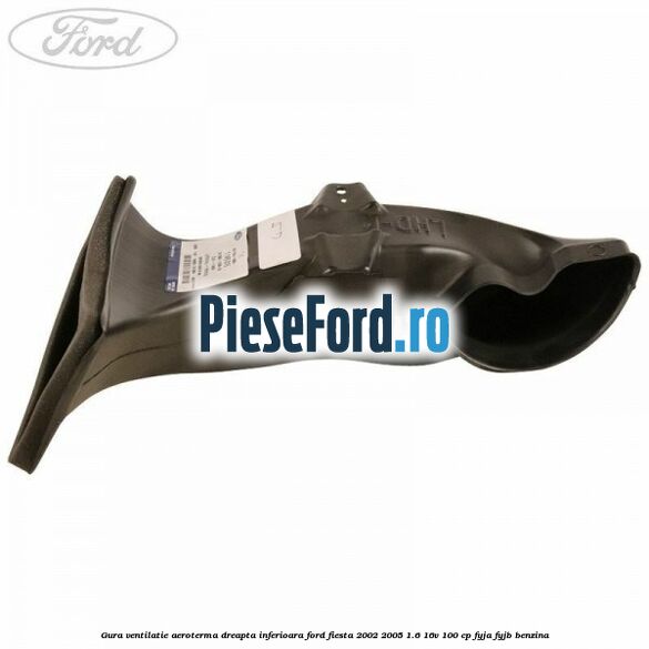 Gura ventilatie aeroterma dreapta inferioara Ford Fiesta 2002-2005 1.6 16V 100 cp FYJA, FYJB benzina
