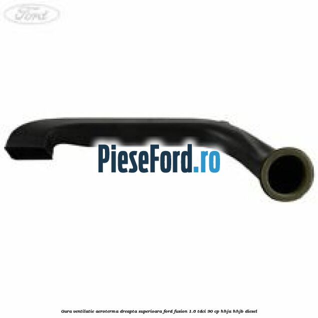 Gura ventilatie aeroterma dreapta superioara Ford Fusion 1.6 TDCi 90 cp Gura ventilatie aeroterma dreapta superioara Ford Fusion 1.6 TDCi 90 cp HHJA, HHJB diesel