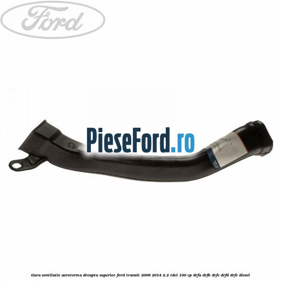 Gura ventilatie aeroterma dreapta superior Ford Transit 2006-2014 2.2 TDCi 100 cp DRFA, DRFB, DRFC, DRFD, DRFE diesel