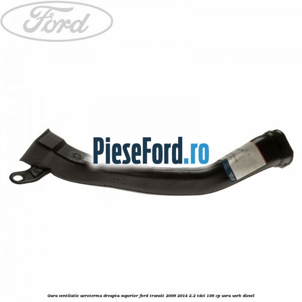 Gura ventilatie aeroterma dreapta superior Ford Transit 2006-2014 2.2 TDCi 136 cp USRA, USRB diesel