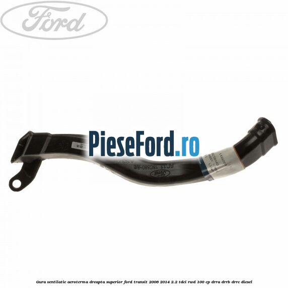 Gura ventilatie aeroterma dreapta superior Ford Transit 2006-2014 2.2 TDCi RWD 100 cp DRRA, DRRB, DRRC diesel