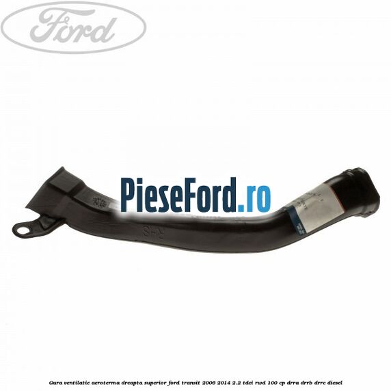 Gura ventilatie aeroterma dreapta superior Ford Transit 2006-2014 2.2 TDCi RWD 100 cp DRRA, DRRB, DRRC diesel