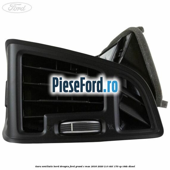 Gura ventilatie bord dreapta Ford Grand C-Max 2016-2020 2.0 TDCi 170 cp T8DE diesel