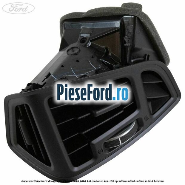 Gura ventilatie bord dreapta Ford Kuga 2013-2016 1.5 EcoBoost 4x4 182 cp M9MA, M9MB, M9MC, M9MD benzina