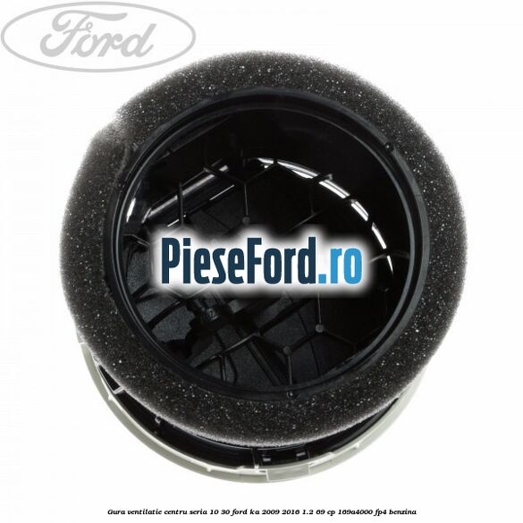 Gura ventilatie centru seria 10/30 Ford Ka 2009-2016 1.2 69 cp 169A4000, FP4 benzina