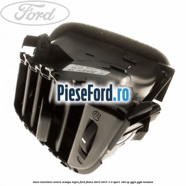 Gura ventilatie centru stanga, negru Ford Fiesta 2013-2017 1.0 Sport 140 cp YYJA, YYJB benzina