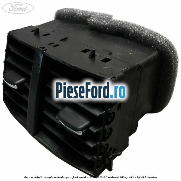 Gura ventilatie consola centrala spate Ford Mondeo 2014-2018 2.0 EcoBoost 240 cp R9CB, R9CF, R9CH benzina