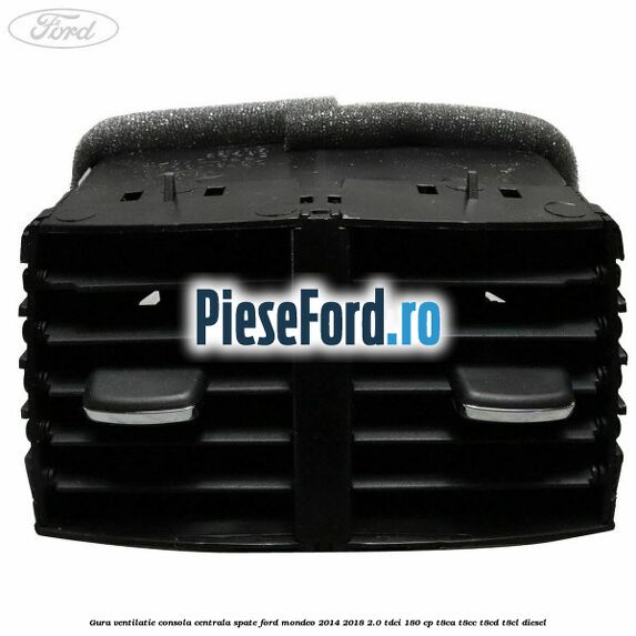 Gura ventilatie consola centrala spate Ford Mondeo 2014-2018 2.0 TDCi 180 cp T8CA, T8CC, T8CD, T8CL diesel