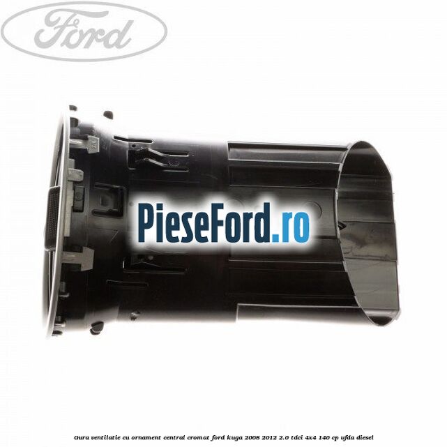 Gura ventilatie, cu ornament central cromat Ford Kuga 2008-2012 2.0 TDCI 4x4 140 cp UFDA diesel