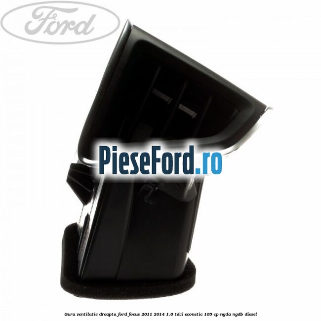 Gura ventilatie dreapta Ford Focus 2011-2014 1.6 TDCi ECOnetic 105 cp NGDA, NGDB diesel